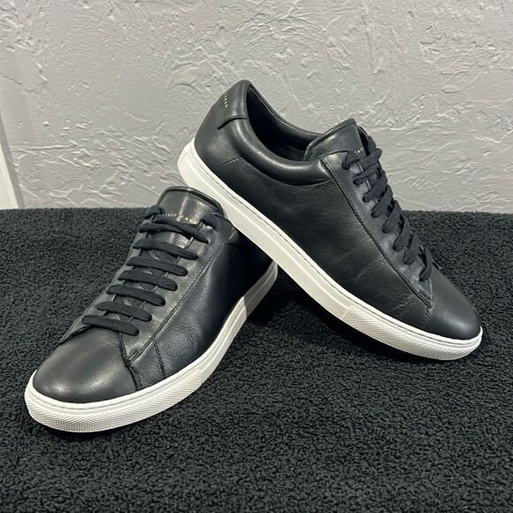 🔥 Oliver Cabell Men's Low Designer Sneakers Black - Men Sz 8.5 (41) - PERFECT! - Picture 1 of 14